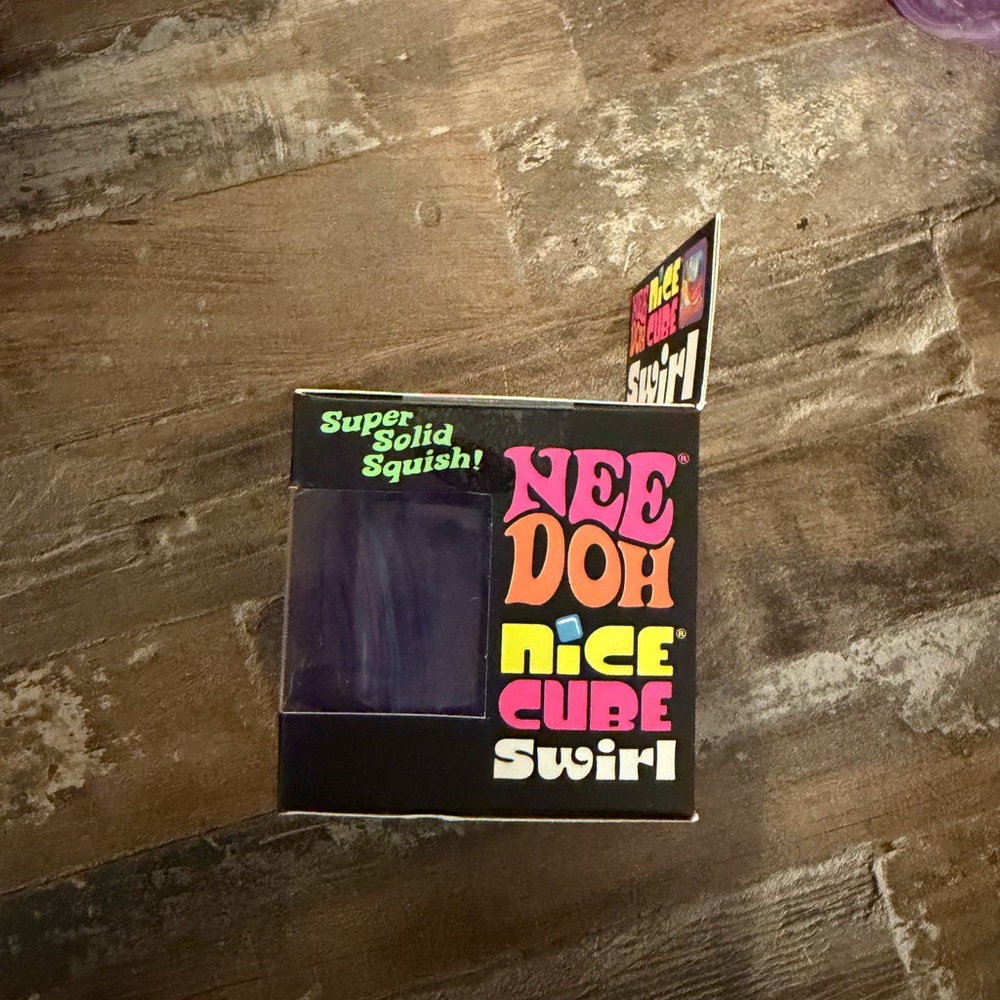 New Nice Doh Cube Swirl Super Solid Squish! - image 5